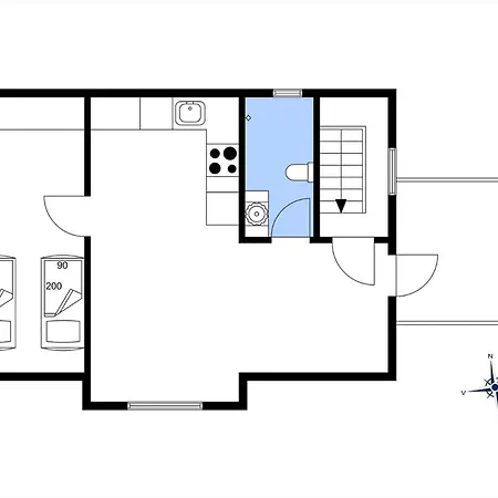 Casa de Férias 70421-ulfborg-kirkevej-2-1-sal Ulfborg
